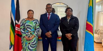 Visite de courtoisie : Mme le DGA de l’OCC reçue à l’ambassade de la RDC