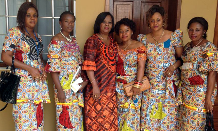 Mme Jacqueline PENGE dit un Grand merci aux agents et cadres de l’OCC/ Maniema, en général, et aux mamans de Maniema, en particulier.