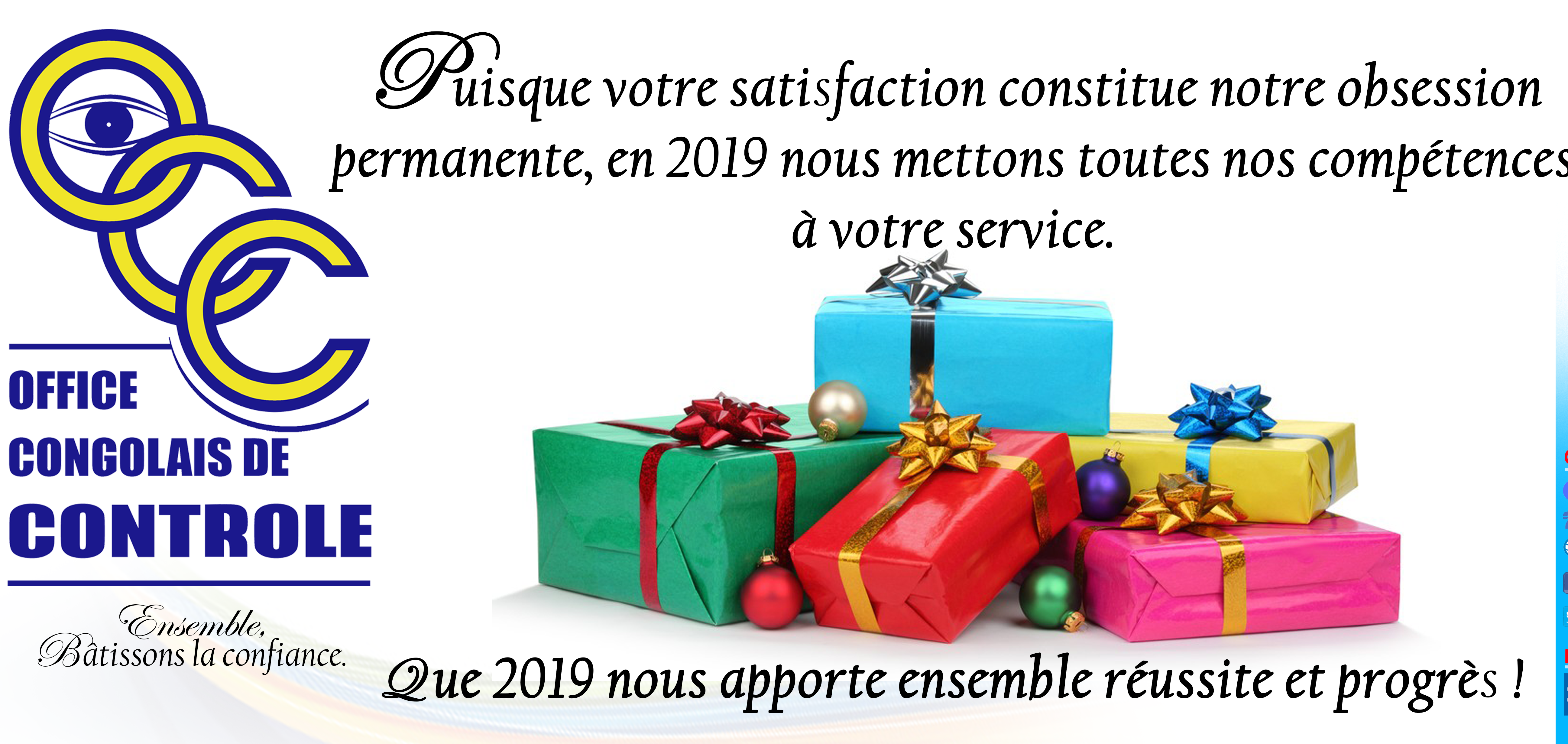 Meilleurs Vœux 2019