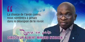 Programme des obsèques de  Monsieur Albert MIRUHO NTABAZA (Directeur, Chef de Département Planification et Développement)