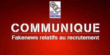 Communique de l’OCC | Fakenews relatifs aux recrutements