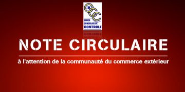 Mise en production des documents de contrôle OCC dans le Guichet Unique Intégral du Commerce Extérieur