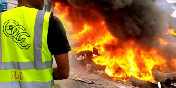 Destruction des poulets avariés à Palabala au Kongo-Central.