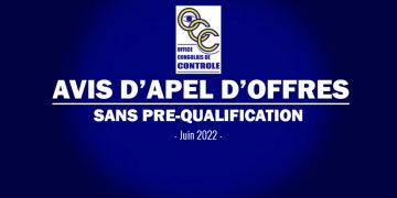 Avis d’Appel d’offres international (AAOI) | Avis d’Appel d’Offres – Sans pré-qualification N° OCC/CGPMP/01/005/2022