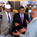 Visite du pavillon de la RDC et particulièrement au stand OCC par HAKAINDE HICHILEMA, Président de a République de la Zambie