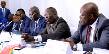 Allocution du Directeur Général a.i sortant, Gaby LUBIBA, lors de la cérémonie de  remise et reprise