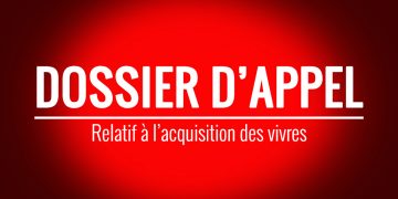 Dossier d’Appel d’Offres n°OCC/CGPMP/01/020/2022 Relatif à l’acquisition des vivres