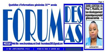 Revue de Presse du 19-01-2023| JOURNÉE SCIENTIFIQUE OCC Pour Christelle MUABILU, un bon développement économique se produit grâce aux normes