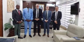 Visite du Vice-Président de Bureau Veritas BIVAC BV auprès du Directeur Général de l’OCC, en marge de la prochaine visite du Chef de l’Etat français en RDC du 03 au 04 mars 2023