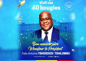 Vœux d’anniversaire de l’Office Congolais de Contrôle au Président de la République, Chef de l’Etat, Son Excellence Félix-Antoine TSHISEKEDI TSHILOMBO