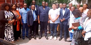 Visite de la Délégation chinoise à l’Office Congolais de Contrôle