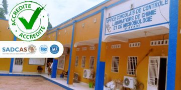 L’OCC/Matadi maintient son accréditation SADCAS pour l’analyse physico-chimique de l’eau potable