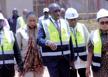 La DGA Mme Christelle MUABILU sur le chantier OCC/Lualaba