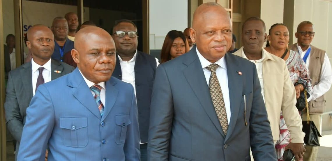 ‎Le DG Pierre LOHOHOLA dans le Haut-Katanga pour l’Accréditation du Laboratoire de Likasi par la SADCAS. 